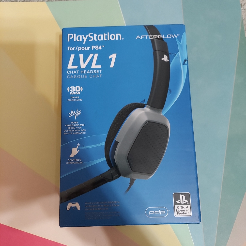 NEW 🎮 Afterglow PS4 Headset